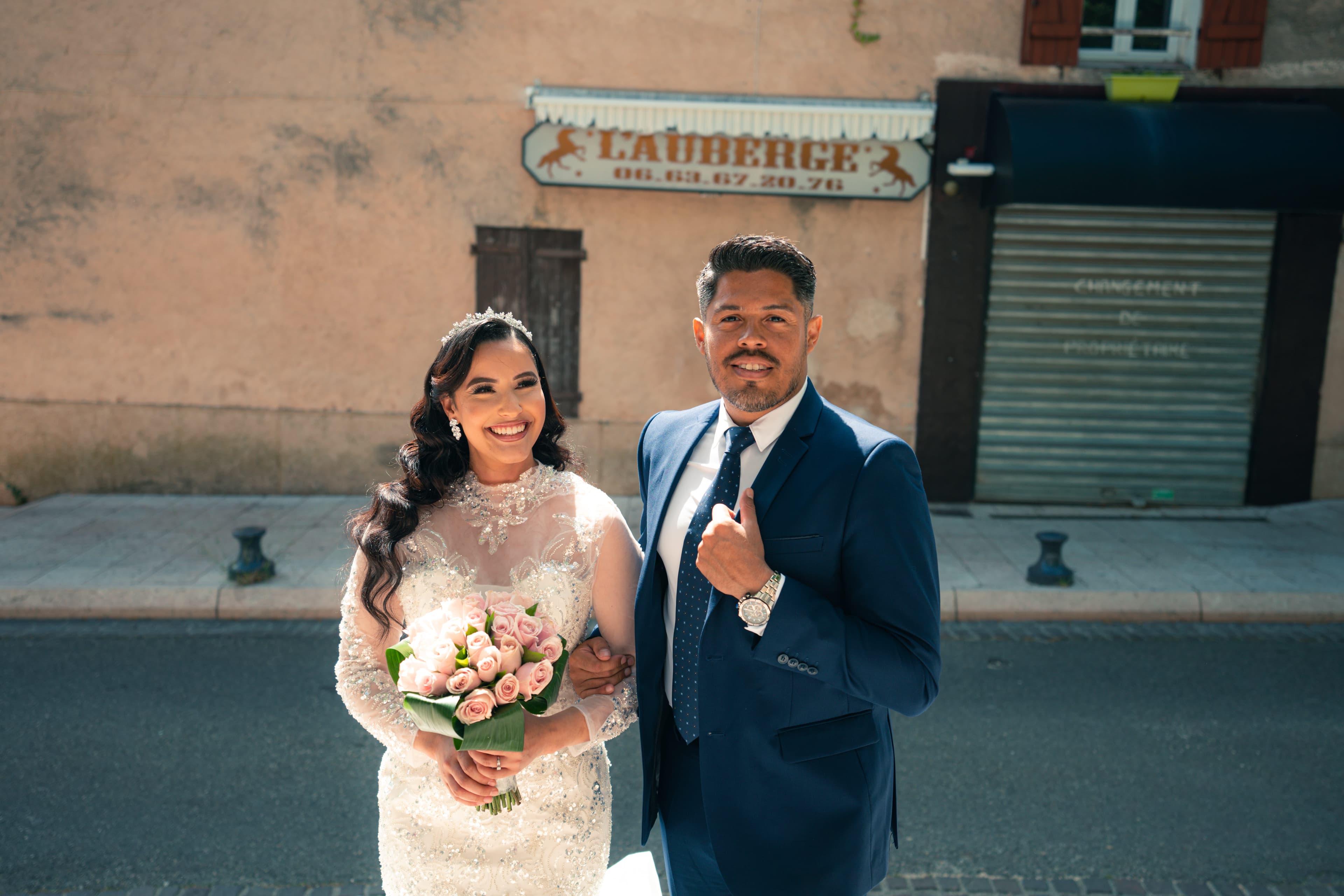 Portrait des mariés